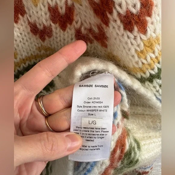 SAMSOE SAMSOE Mohair Sweater - Picture 5 of 7